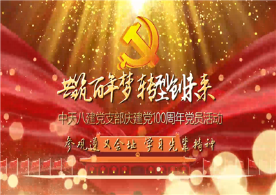 BJL平台八建党支部庆党建100周年党员活动